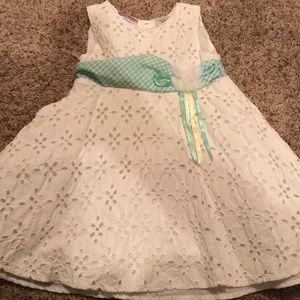 Blueberi boutique girls eyelet dress